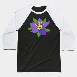 unique violet flower, purple flowers,nature Baseball T-Shirt